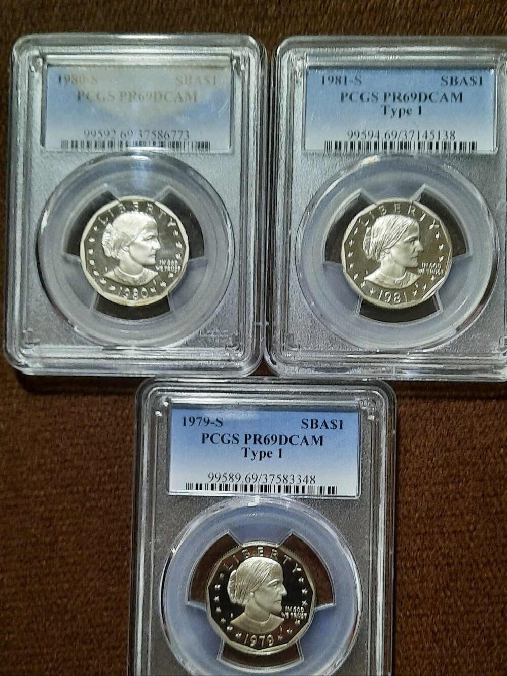 Susan B Anthony Proof DCAM Proof Pcgs Collection